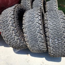 Tires And Rear Aluminum Spacers 