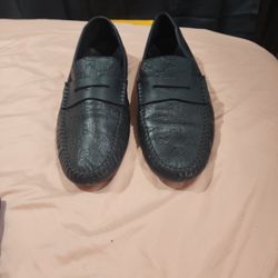 Gucci  Mens Loafers, 9.5,  Brand New, Dark Blue