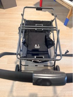 Free Joovy Twin Roo+, double car seat stroller with 2 Chicco car seat adapters