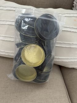 Black Metal Lids For Mason Jars