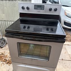 Whirlpool stainless steel stove/oven