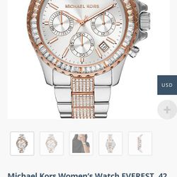 Micheal Kors Two Tone Watch