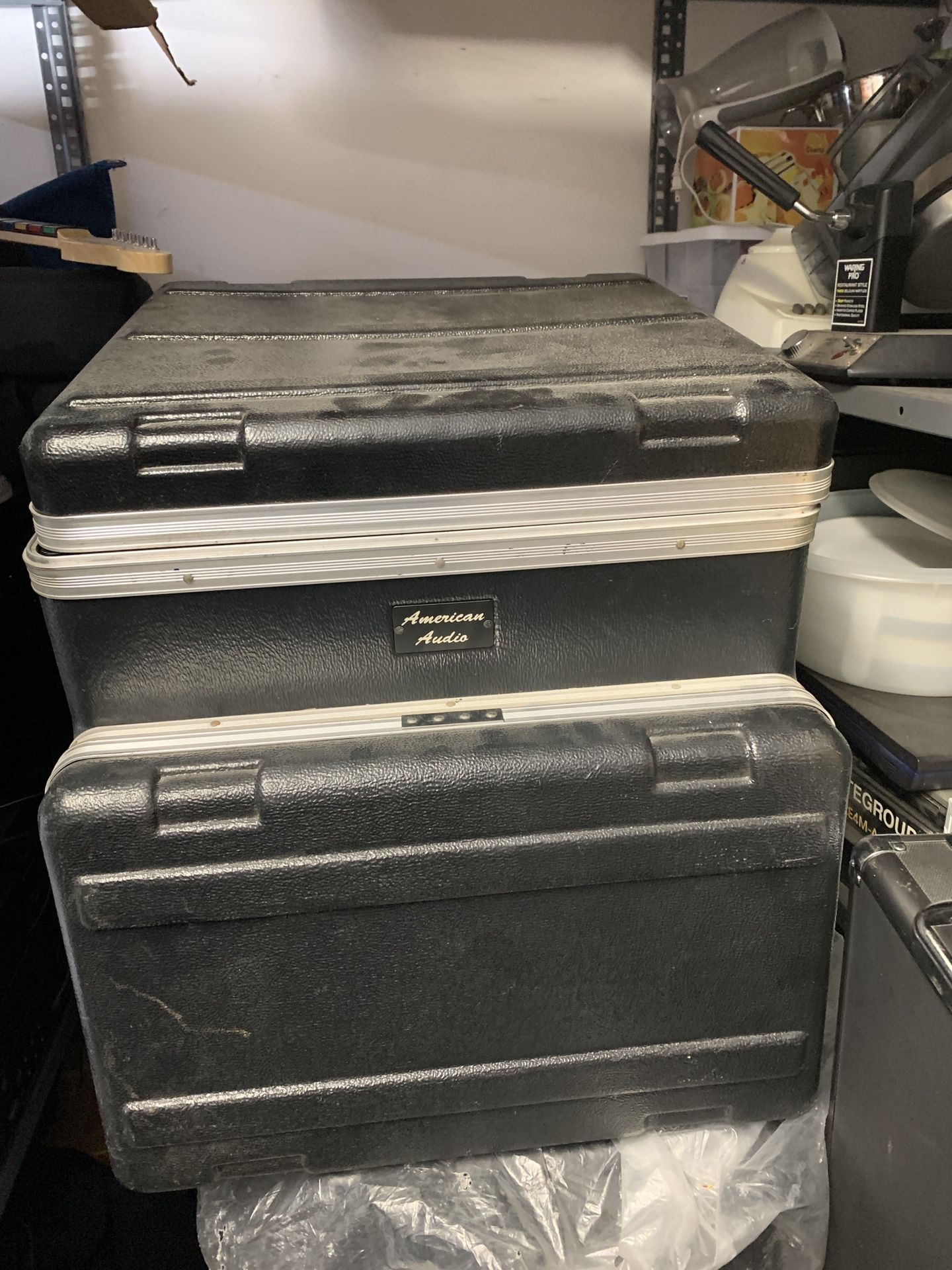 6U American Audio DJ Road Pro Tour Rack Mobile Flight Case