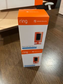 NEW! Ring Jobsite Security Stick Up Cams