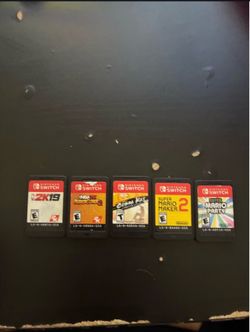 Nintendo Switch Games - Mario Party, Mario Maker 2, Cobra Kai & More