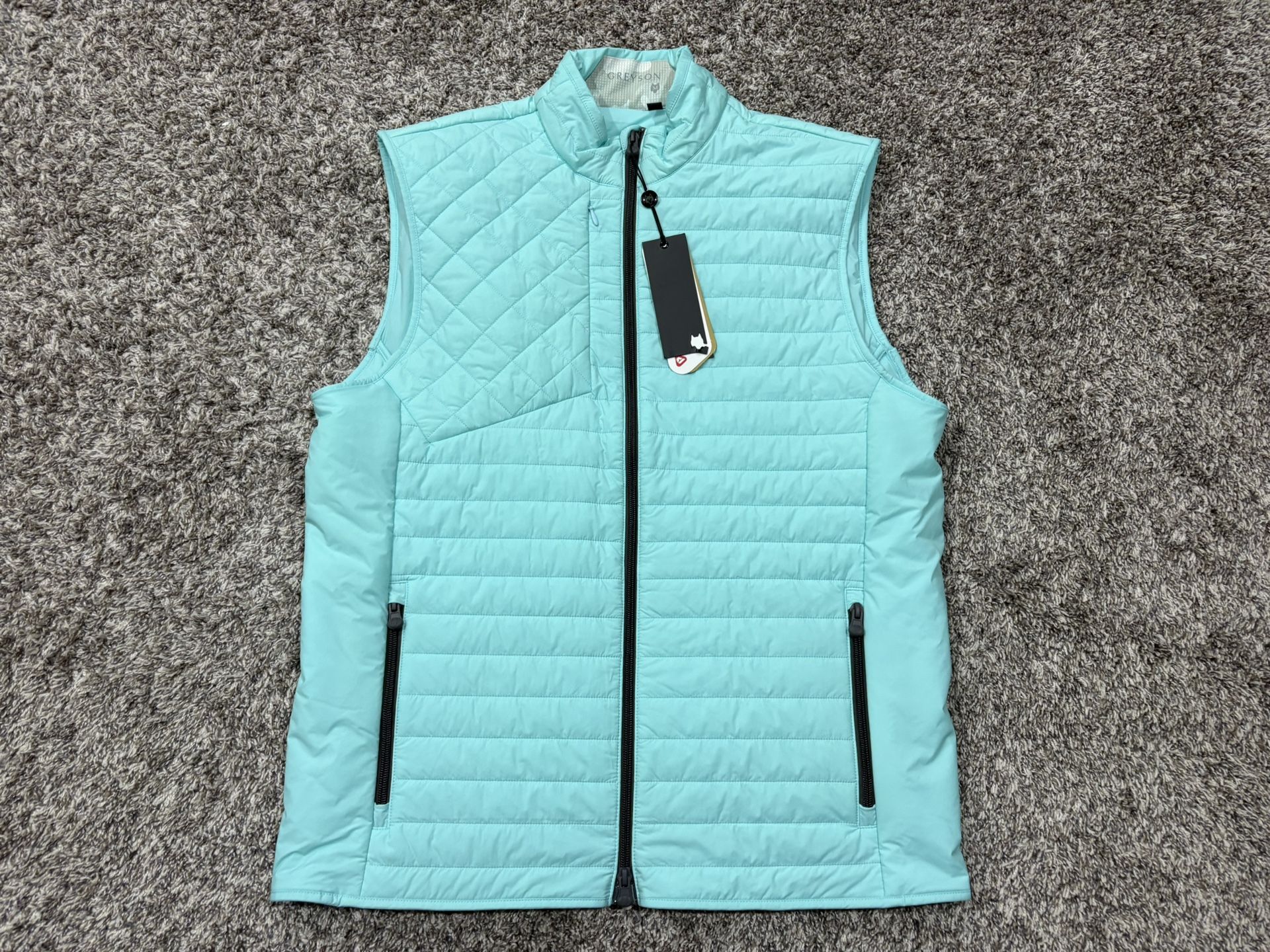 Men’s GREYSON ‘Yukon’ Skystone Nylon X Lite Vest Size...