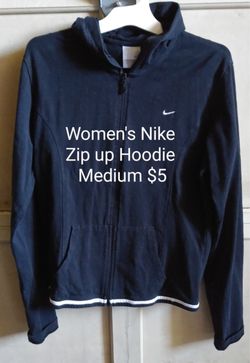 Women's Nike Zip-Up With Hood Size Medium