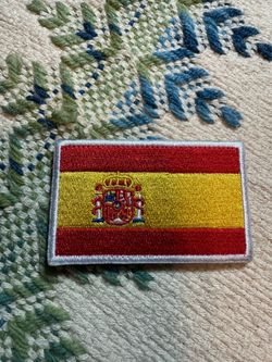 Spain Velcro flag patch 2x3