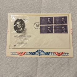 James O'Brien McMahon FDC 1962 Artcraft Cachet Cover Scott #1200 4c 