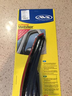 AVS In channel Ventvisor for 2014-2019 Sierra or Silverado Extended (double) Cab