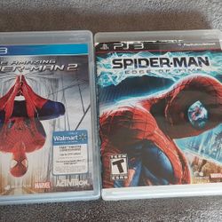 PS3 Set Of Two Spiderman Games