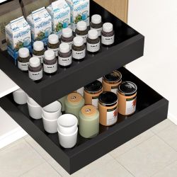 Pull Out Cabinet Organizer,for Kitchen Pantry Bathroom Closet