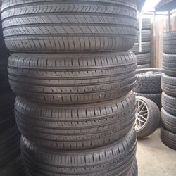 4 semi New Tires 185/65r15 🤑 free Installation ‼️ 90% tread