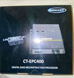 Concept Bass Proccessor Epic Center Brand New In The Box