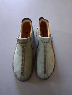 Slip-On Suede Moccasin Shoes