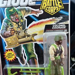 1992  “Colonel Courage”  GI Joe Battle corps , Mint On Card