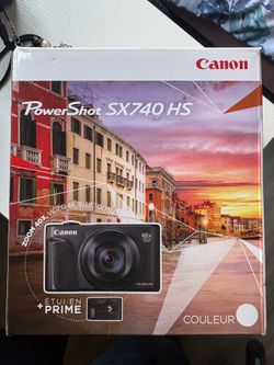 Canon powershot SX740 HS