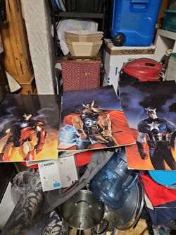 Ironman Thor And Captain America Poster Boards