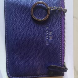 Coach Mini Zip Wallet