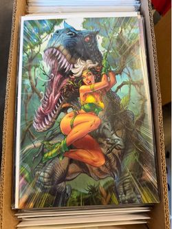 Rogue Savage Lands 3 j Scott Campbell variant virgin 1:100