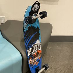 Kryptonics 36" Longboard Big Wave - Blue NEW