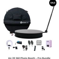 360 Photobooth Bundle/ GoPro 10 With Extra Batteries And Stanchion with Velvet Ropes 
