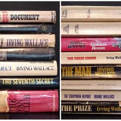 Lot Of 15 Books By Irving Wallace Vintage 1(contact info removed)
