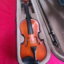 Violin with case