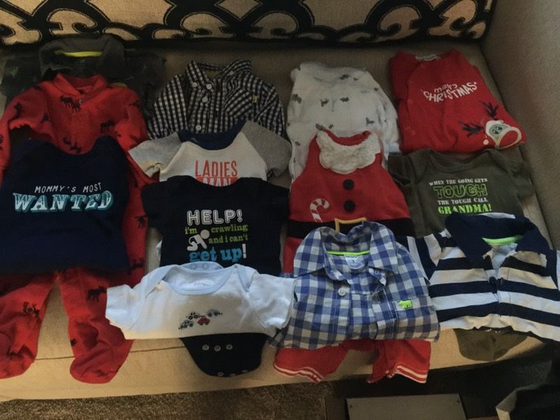 Baby boy clothes 0-6months