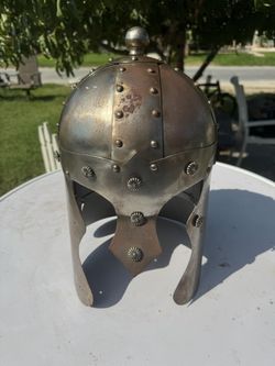 Vintage armor helmet