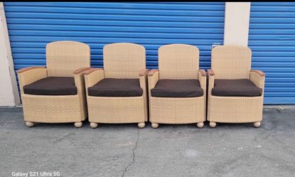 Gloster Patio Dining Chairs