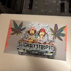 Cheech and Chong laptop sticker