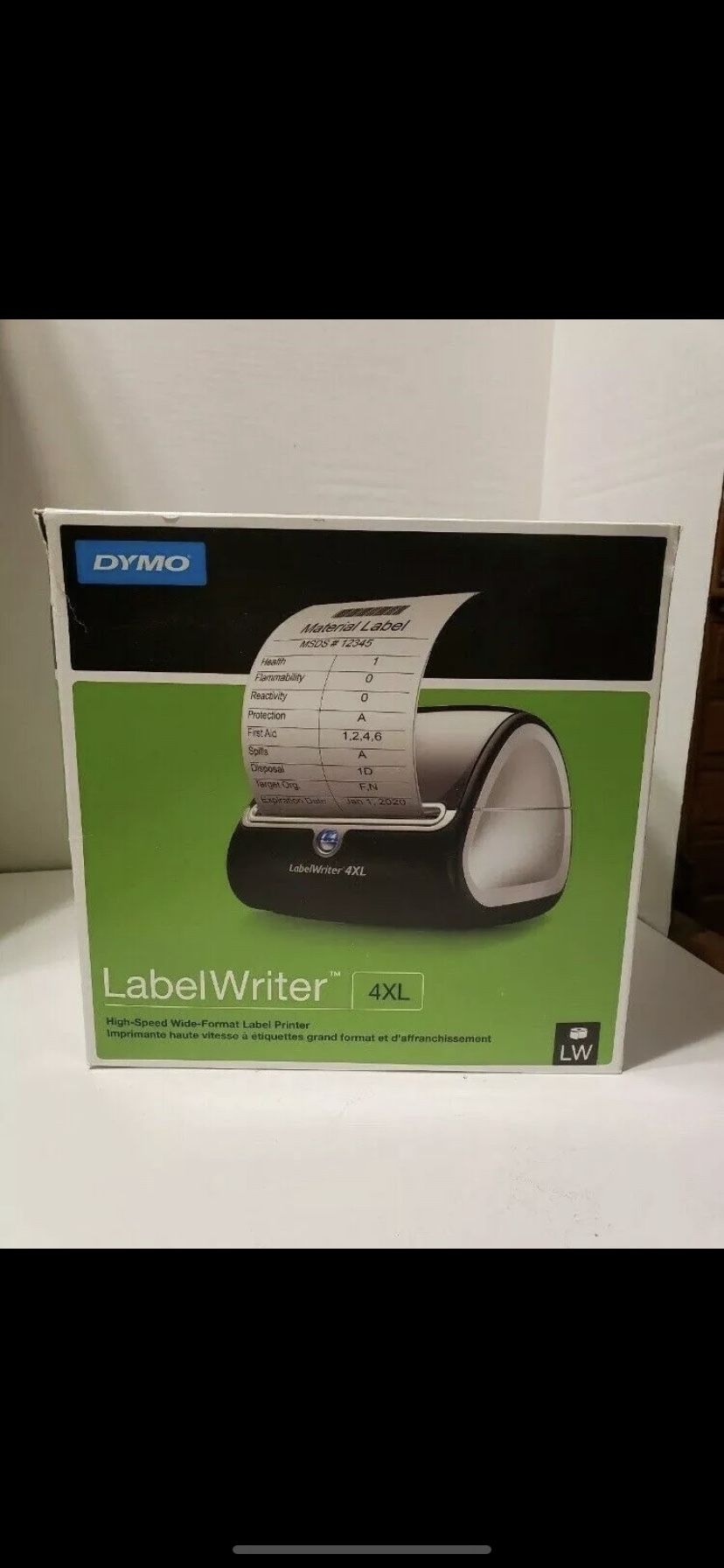 Dymo LabelWriter 4XL Label Thermal Printer - Black (1755120) BRAND NEW IN BOX!!