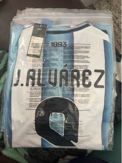 J. Alvarez Argentina Soccer Jersey