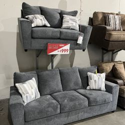 Sofa And Loveseat Set 