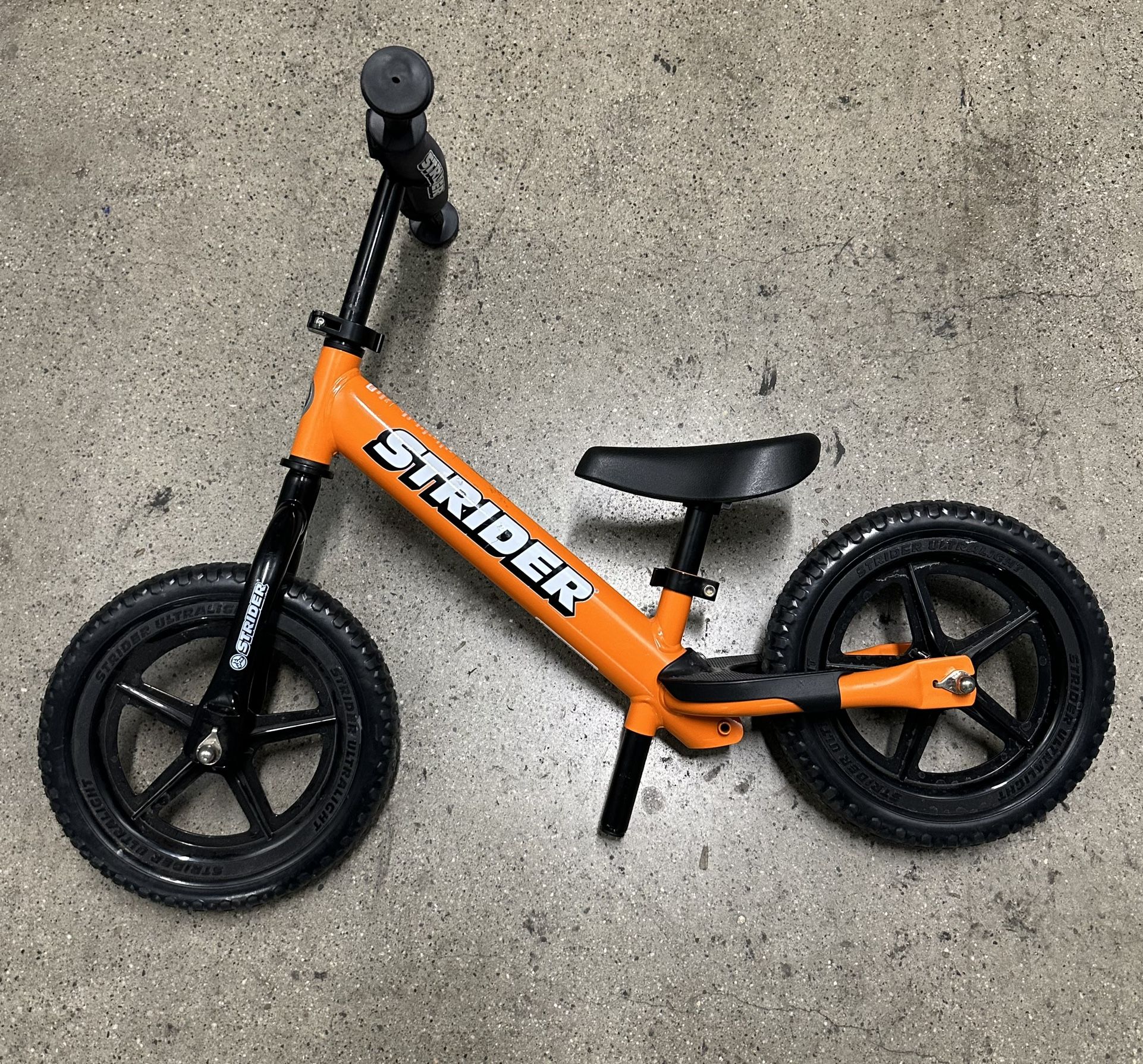St.der Liassic 12" Kids' Balance Bike Orange