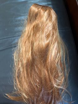 Halloween costume and wigs each