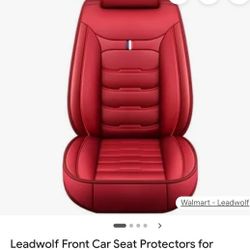 Leadwolf Car Seat Covers Front Seat 