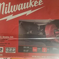 Milwaukee M12 Drain Snake 