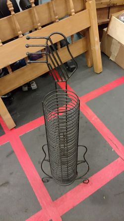 Black Iron guitar CD holder
