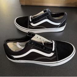 black and white vans