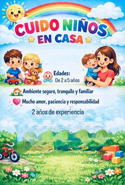 Cuidado de niños/Daycare