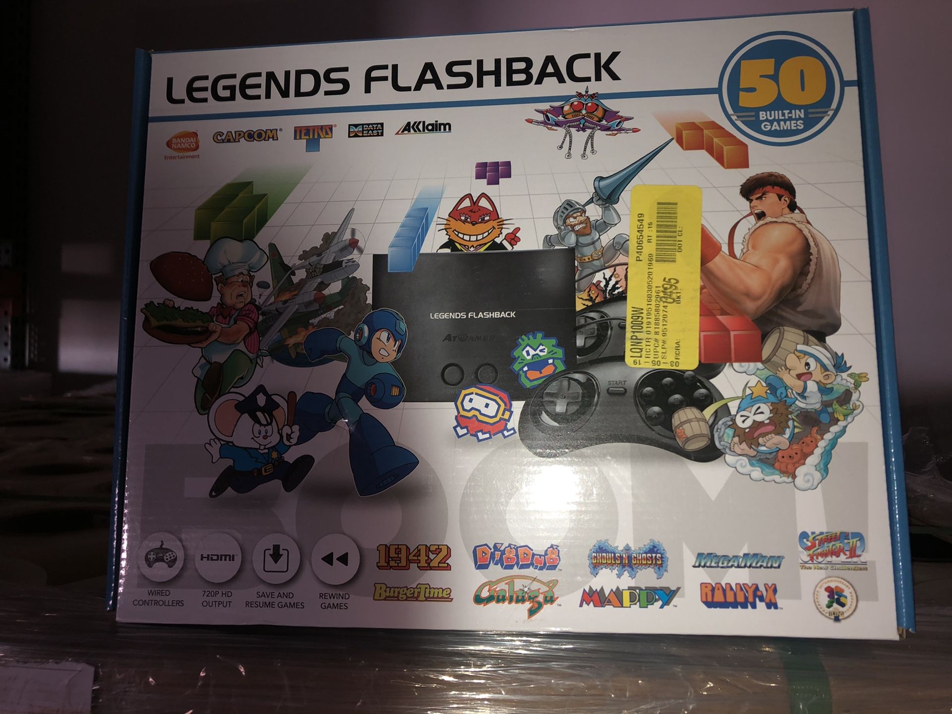 At games Arcade legends flashback boom 50 built-in Games