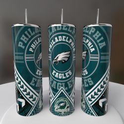 Philadelphia Eagles Football Tumbler