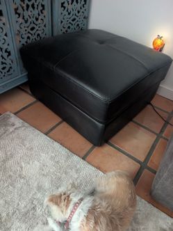 Black Lea Ottoman