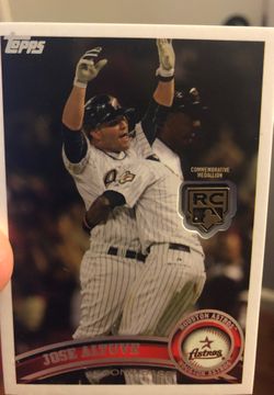 Jose Altuve 2020 Commemorative Rookie Card