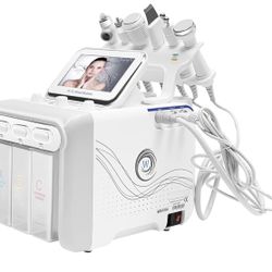 Bacocoo 6-in-1 Hydrogen Oxygen Facial Machine, Professional Blackhead Removal, Deep Cleansing & Hydration, Whitening Skin Care Device, SPA Beauty Tool