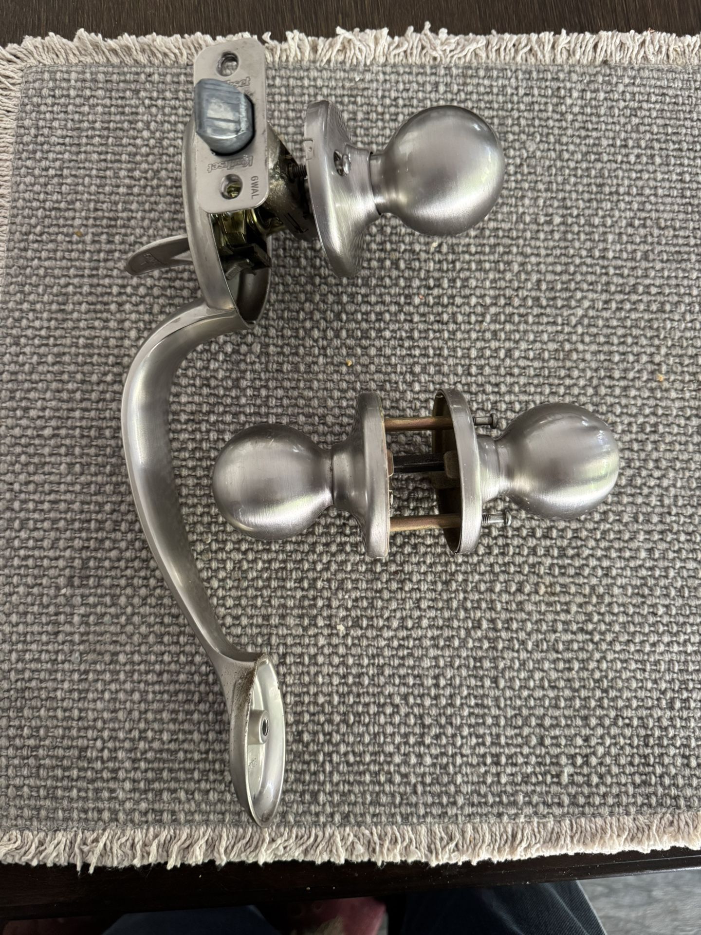 Kwikset Front Door Handle Set
