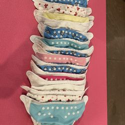 16 Charlie Banana Reusable Diapers 