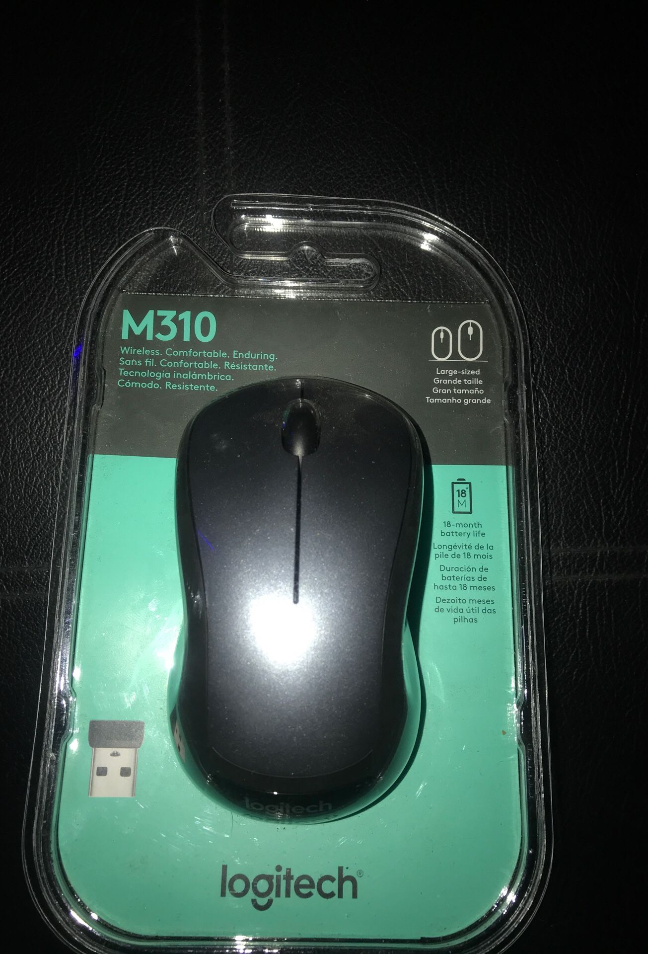 Logitech M310 wireless usb mouse